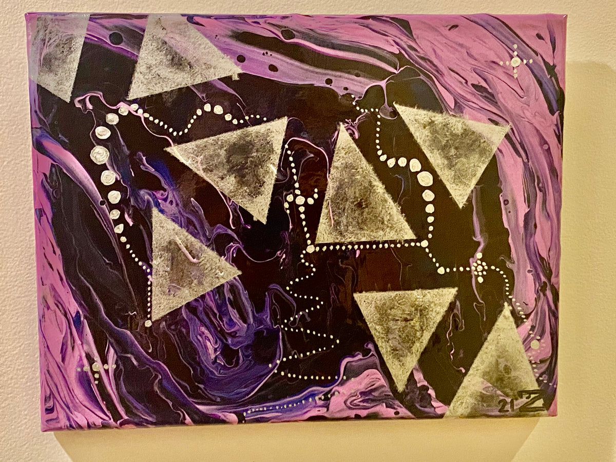 "Try Angles" Painting – CreativeZakara