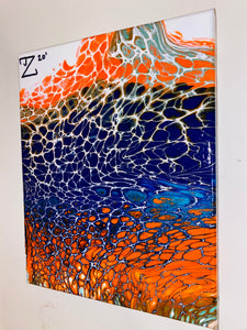 Orange and Blue Series