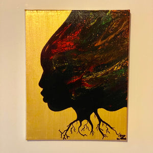 “Fall Silhouette” Painting