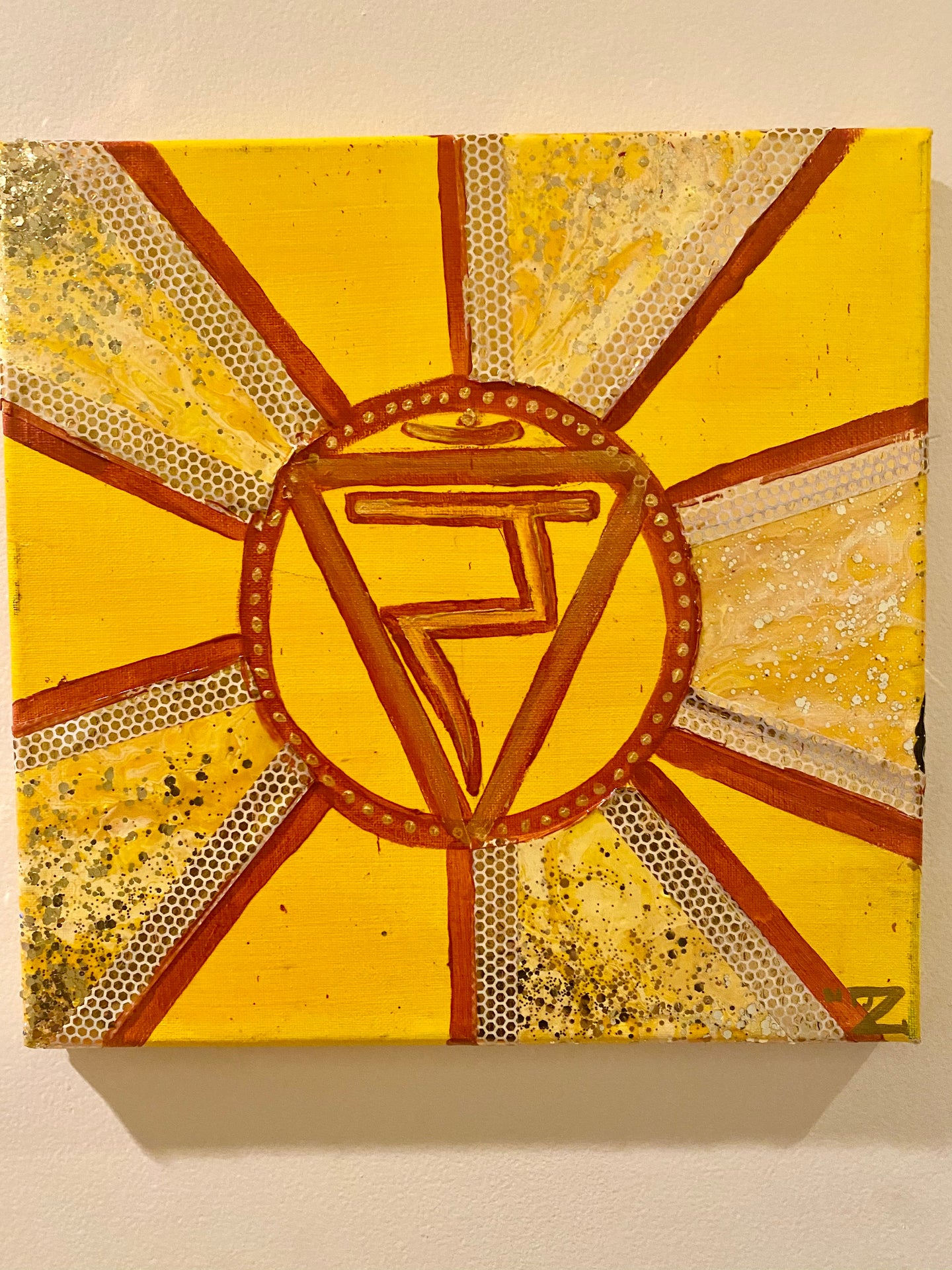 “Solar Plexus” painting